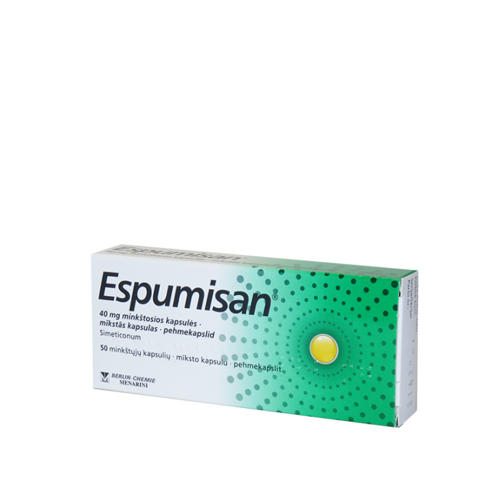 ESPUMISAN 40mg kapsulas N50